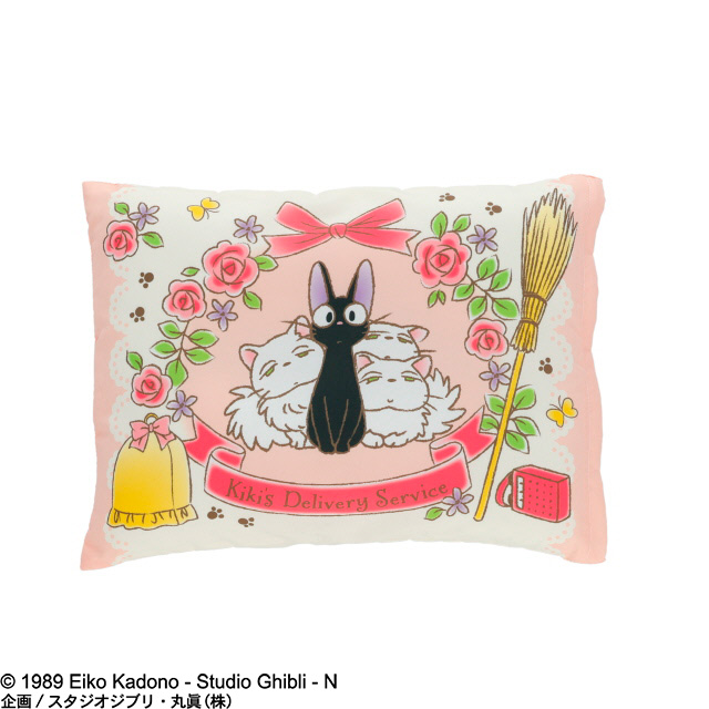 ジブリ 魔女の宅急便 ジジ ジジの子供たち ジュニア枕 | タオル製品を