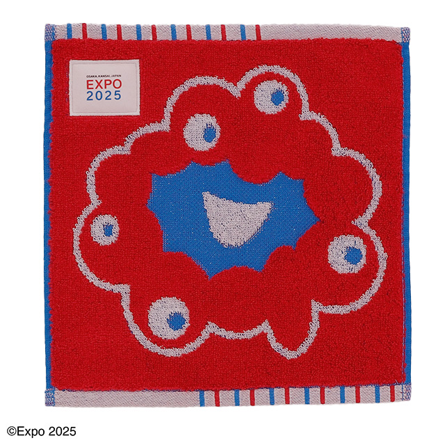 2025大阪・関西万博 ミャクミャク キャラクターミニタオル フェイス