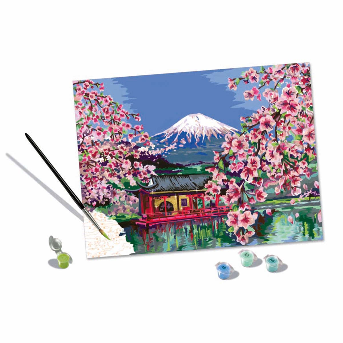 Ravensburger Japanese Cherry Blossom Paint by Number Kit