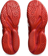 ASICS COURT FF 3 NOVAK - RUST/WHITE. - Marcotte Sports Inc