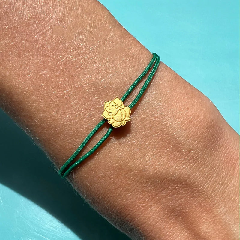 ガネーシャ” コード ブレスレット - マリーエレーヌ ドゥ タイヤック