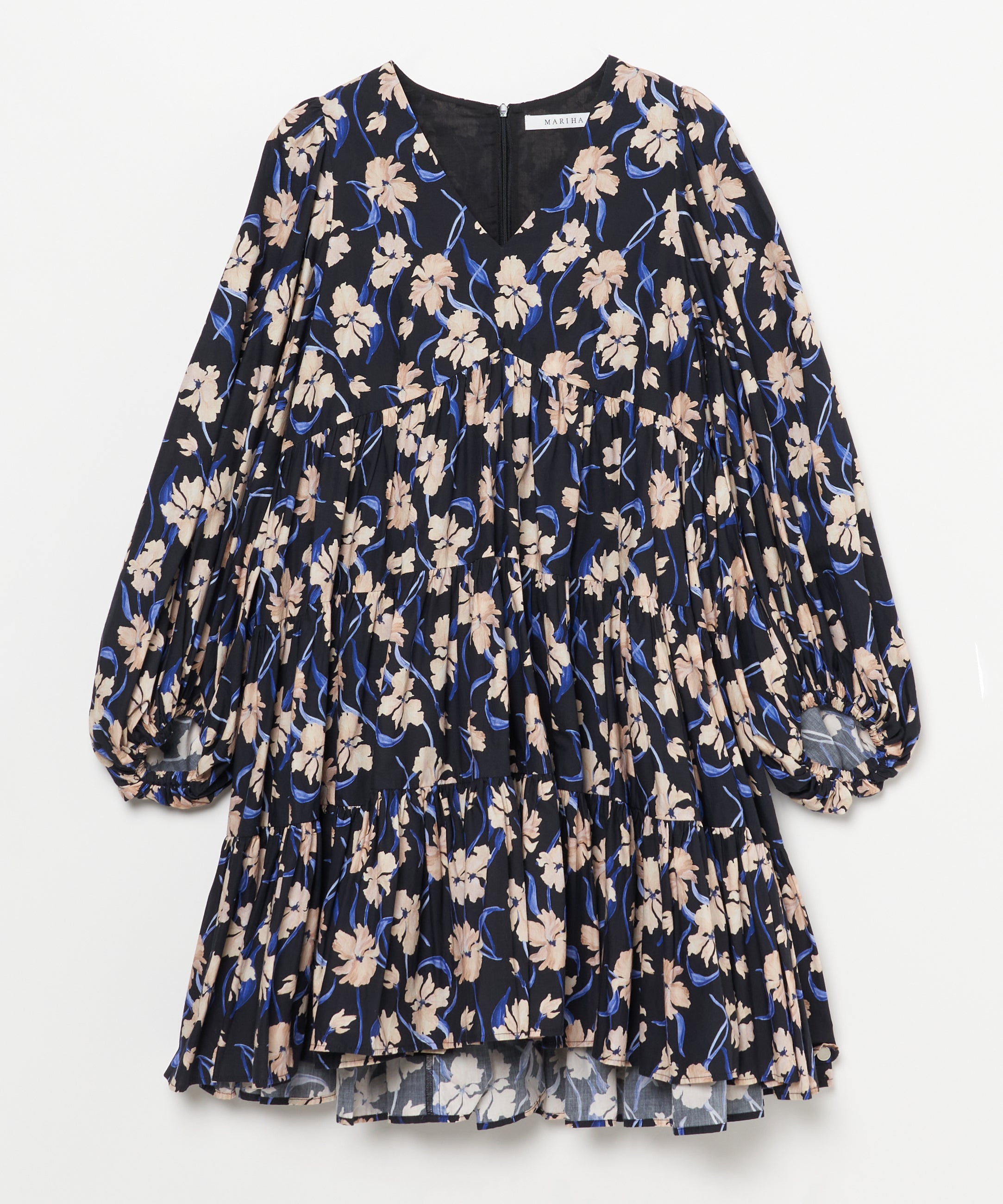 MARIHA(マリハ) エンジェルのミニドレス Floral Dream/Black