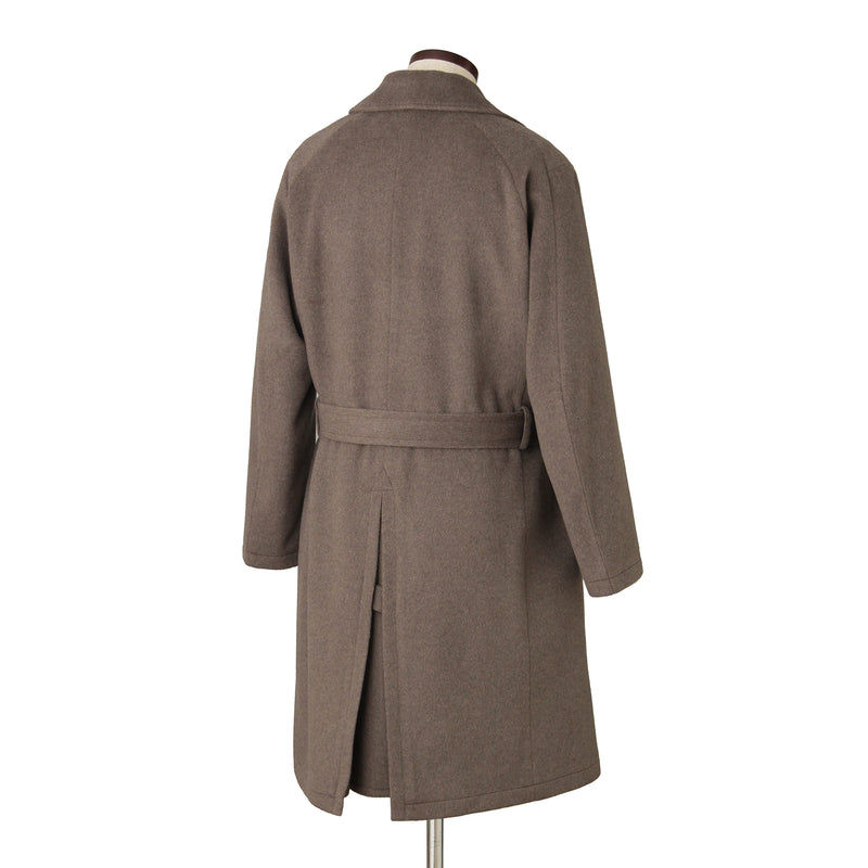 Finjack（フィンジャック）カシミヤダブルチェスターコート グレージュ