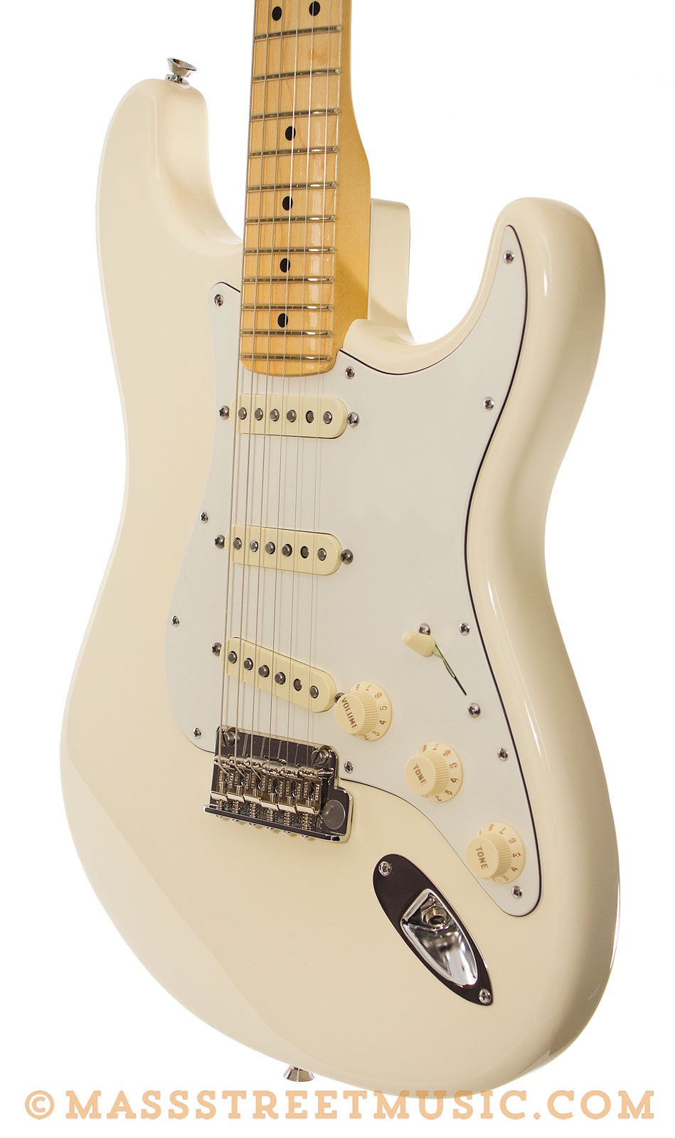 Fender - American Standard Strat Olympic White Electric Guitar