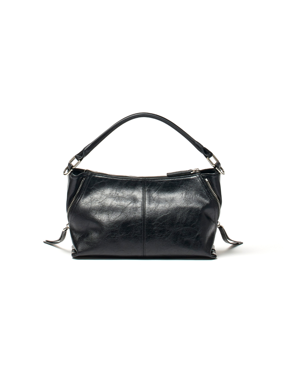 SIDE ZIPPER TWO WAY BAG IN BLACK – Matin Kim