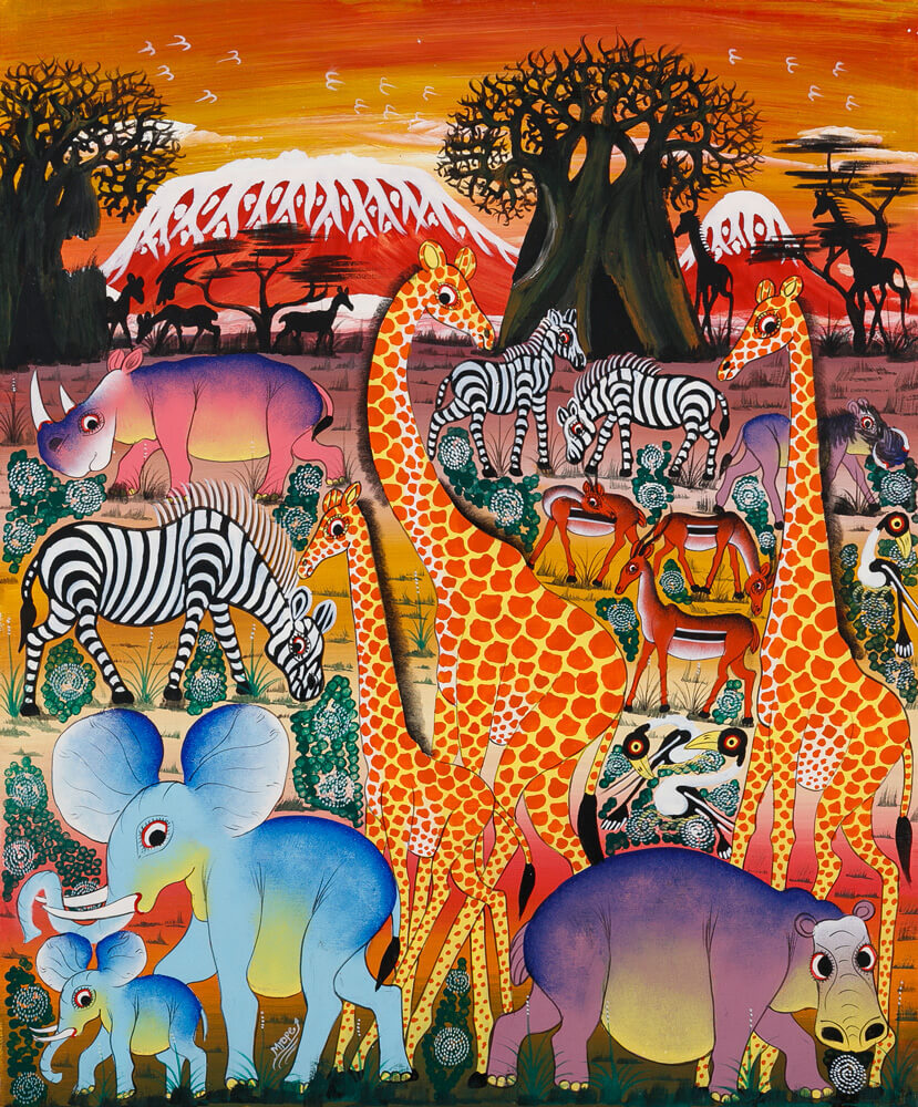 イベントレポート】ティンガティンガ絵画教室 | みなみてかわち