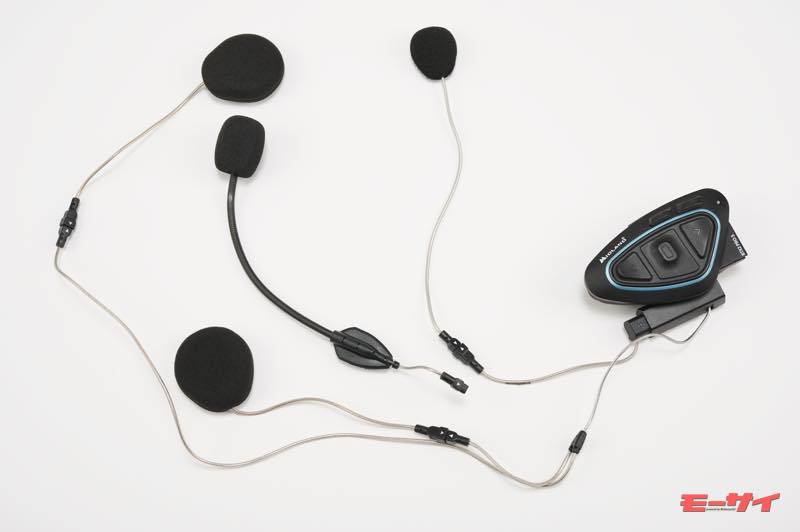 2回線接続だからバイク通勤にも便利なインカム「MIDLAND BT X2 PRO S