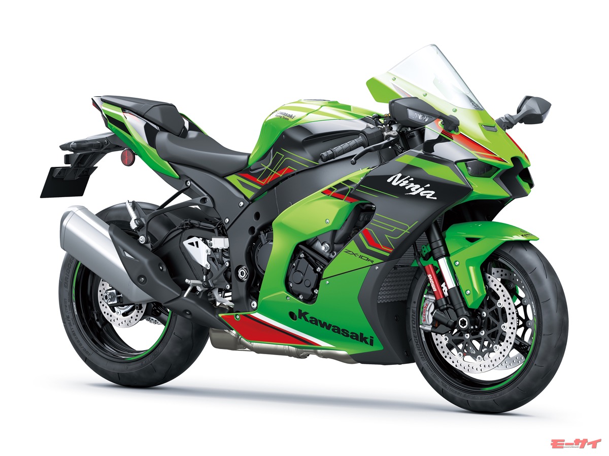 グリーン Ninja ZX-10R KRT EDITION」が新色「ライムグリーン×エボニー