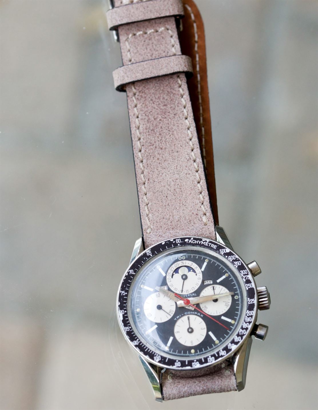 Universal Geneve Reverse Panda Tri-Compax - Menta Watches- Buy