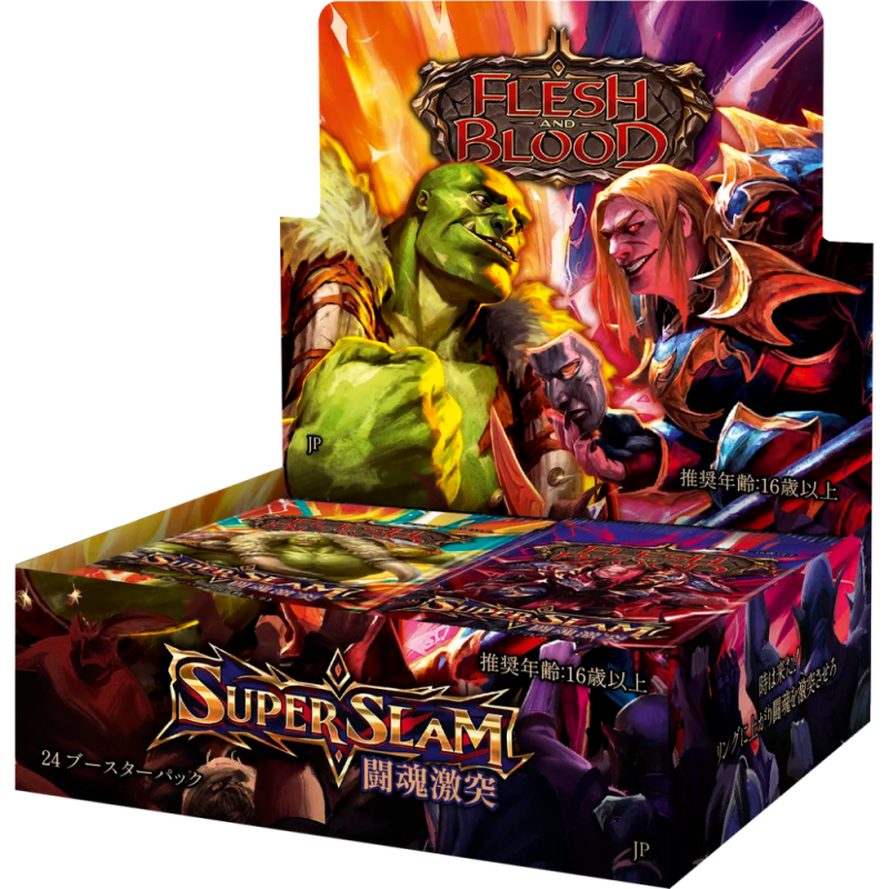 Super Slam Booster Box Japanese Ver. Flesh and Blood TCG - Meccha
