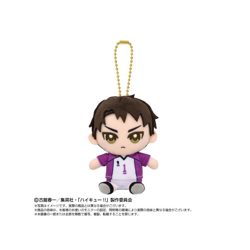 ハイキュー!!】Chibiぬいおすわりマスコット 牛島 若利 - Meccha Japan