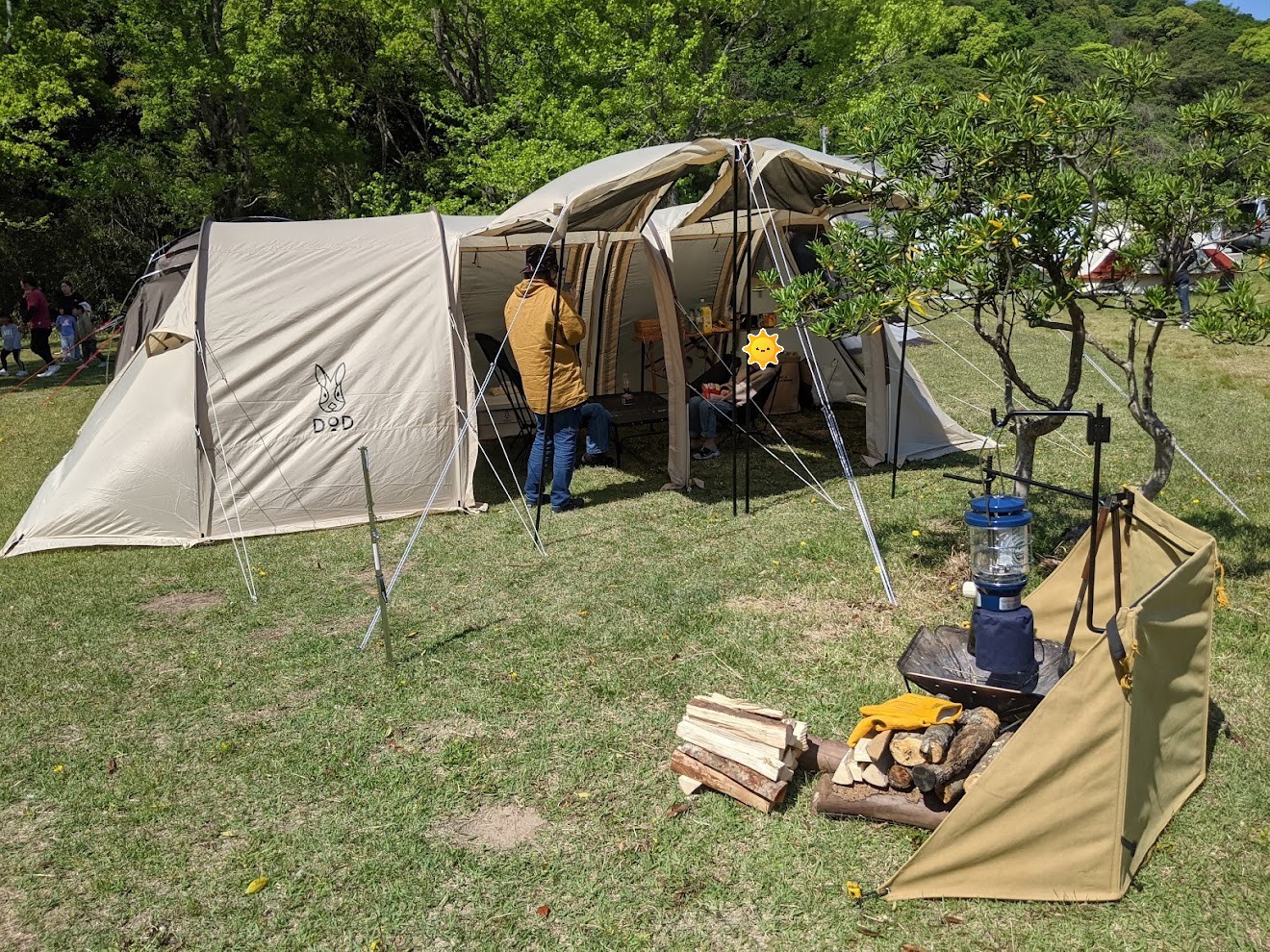 フォーシーズントンネル2ルームテントLレビュー（TENT FACTORY