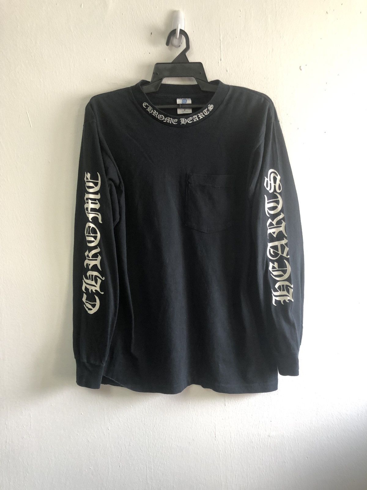 Chrome Hearts 🔥🔥Vtg CHROME HEARTS T Shirt 90s Longsleeve Belton