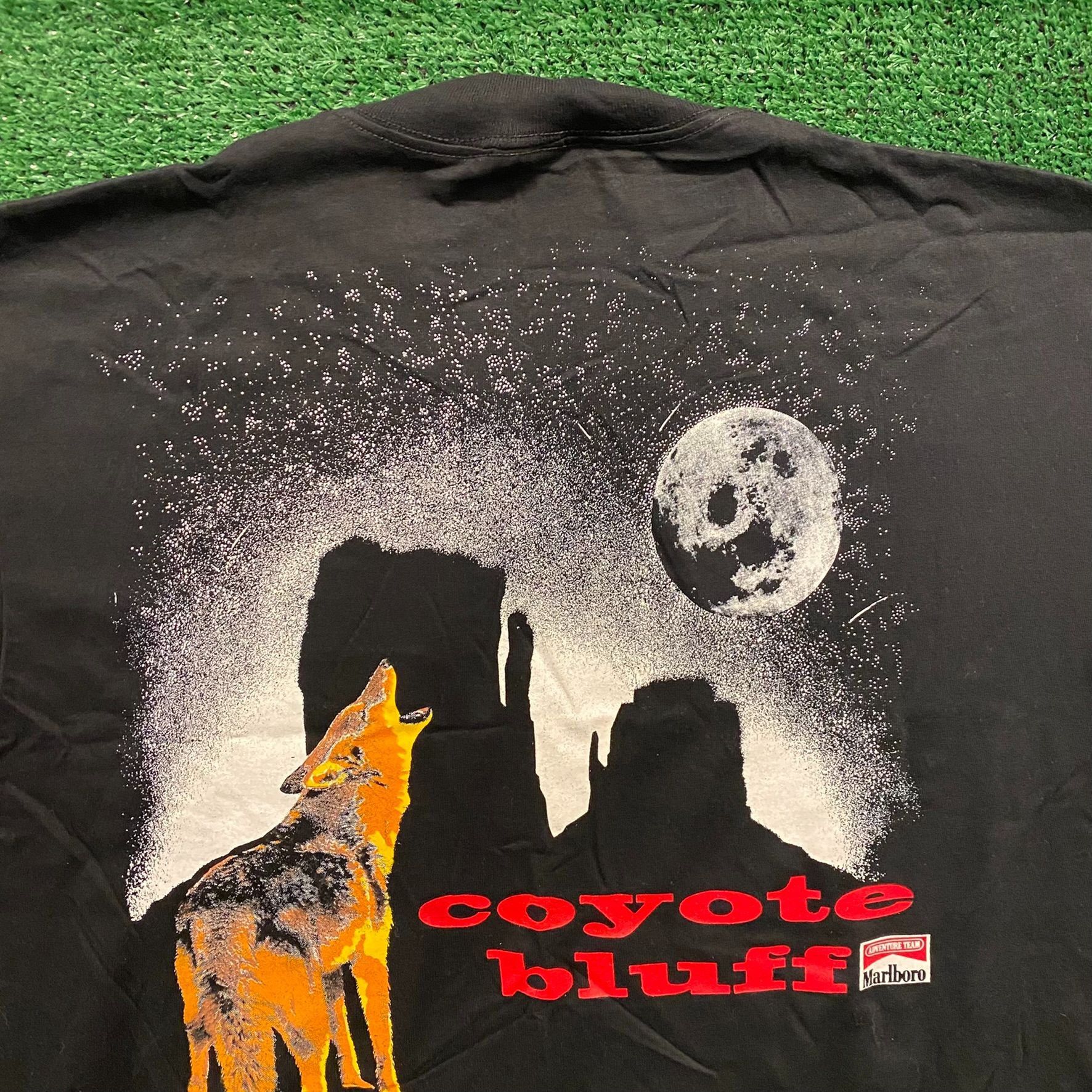 Coyote Bluff Amarillo Tx Vintage 90s Marlboro Promo Coyote Bluff