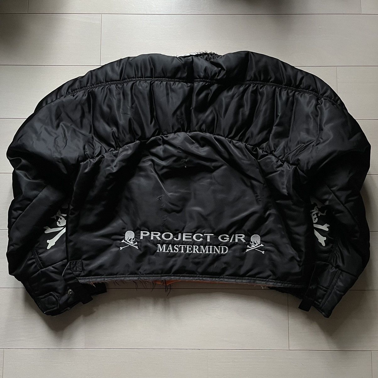 美品 PROJECT G/R × MASTERMIND ボンバージャケット Project G/R x