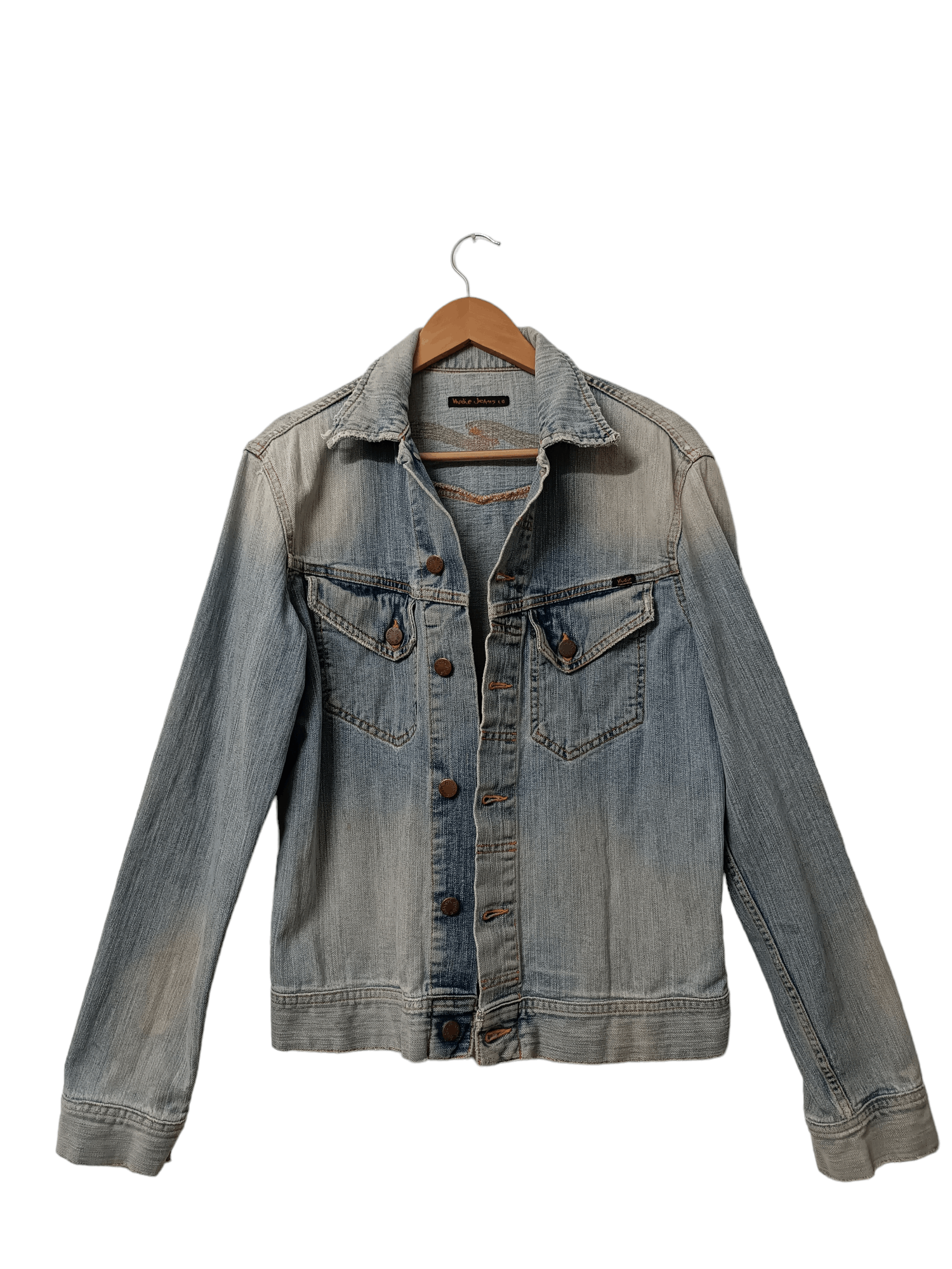 Nudie Jeans Nudie Jeans - Blue Denim Barney Horse Lining Jacket