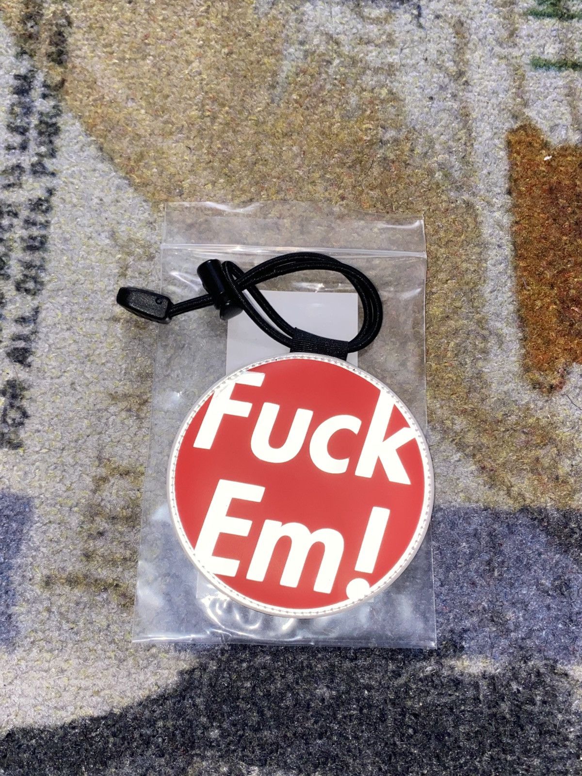 Supreme Supreme Blue Lug Fuck Em Reflector green yellow | Grailed