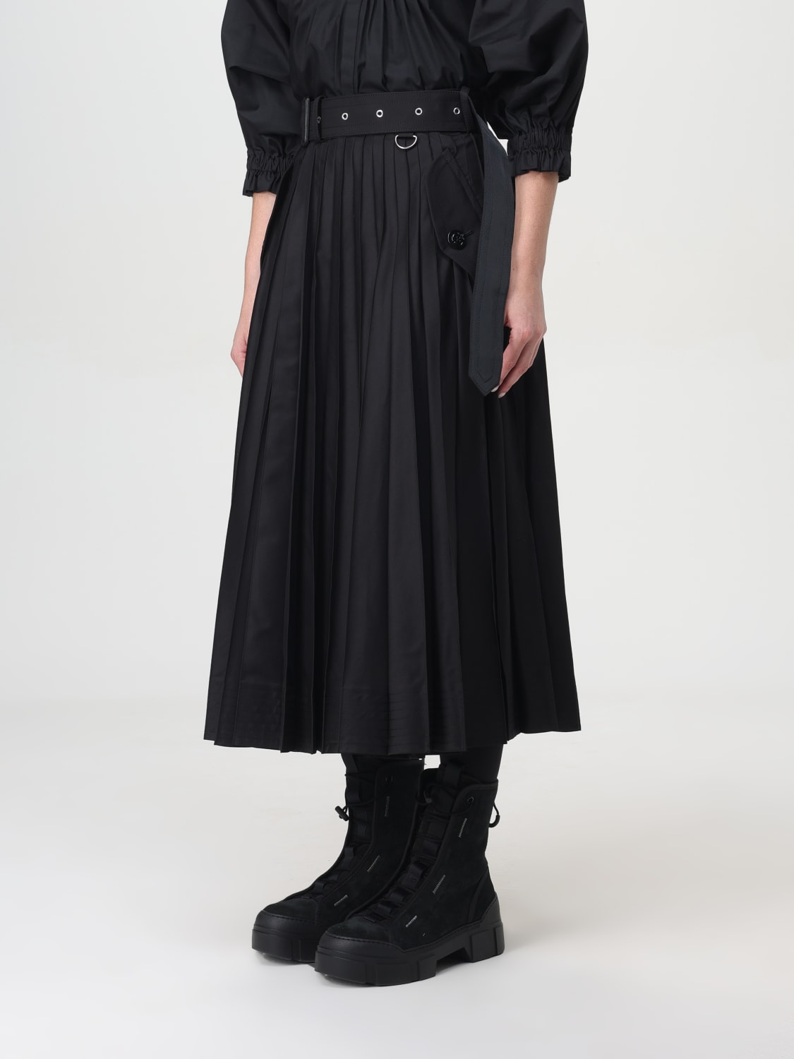 Sacai スカート レディース - ブラック | SCW214 | GIGLIO.COM