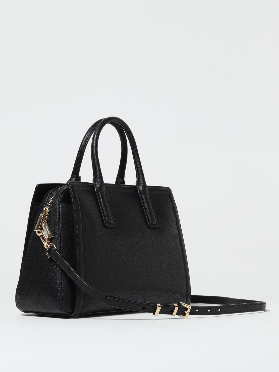 Michael Kors Laila medium grained leather tote bag - Black