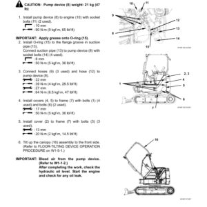 Hitachi ZX29U-3, ZX33U-3, ZX38U-3 Mini Excavator Service Repair Manual