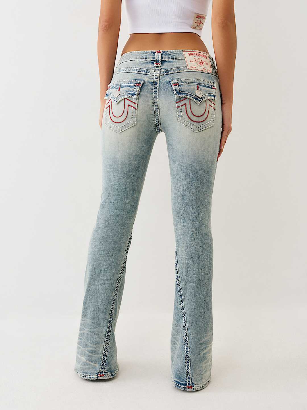 JOEY LOW RISE SUPER T FLARE JEAN