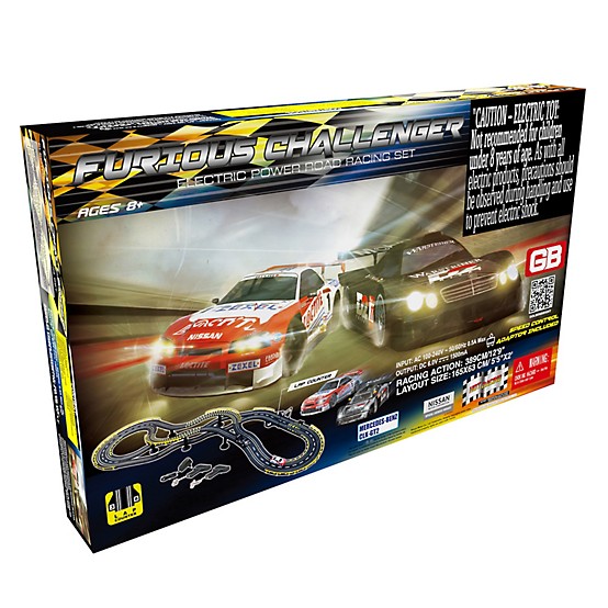 Golden Bright Electric Powered Furious Challenger Road Racing Slot