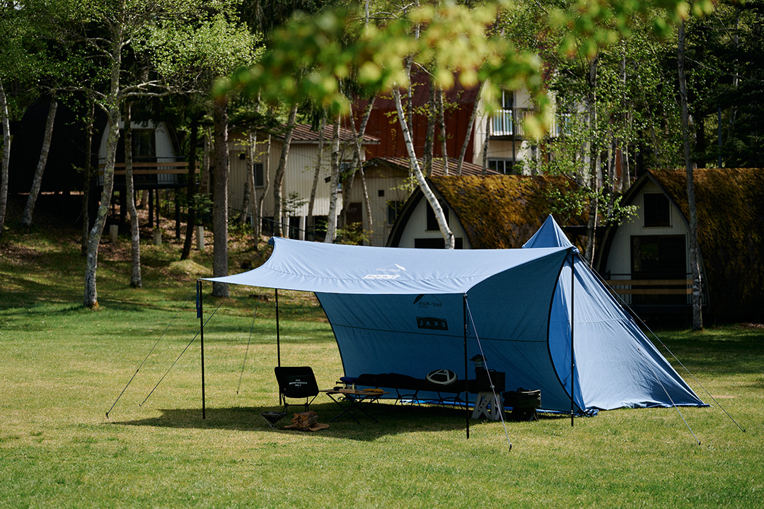 真夏の太陽に悩まされない！ キャンプスタイルに応じたテント・タープ