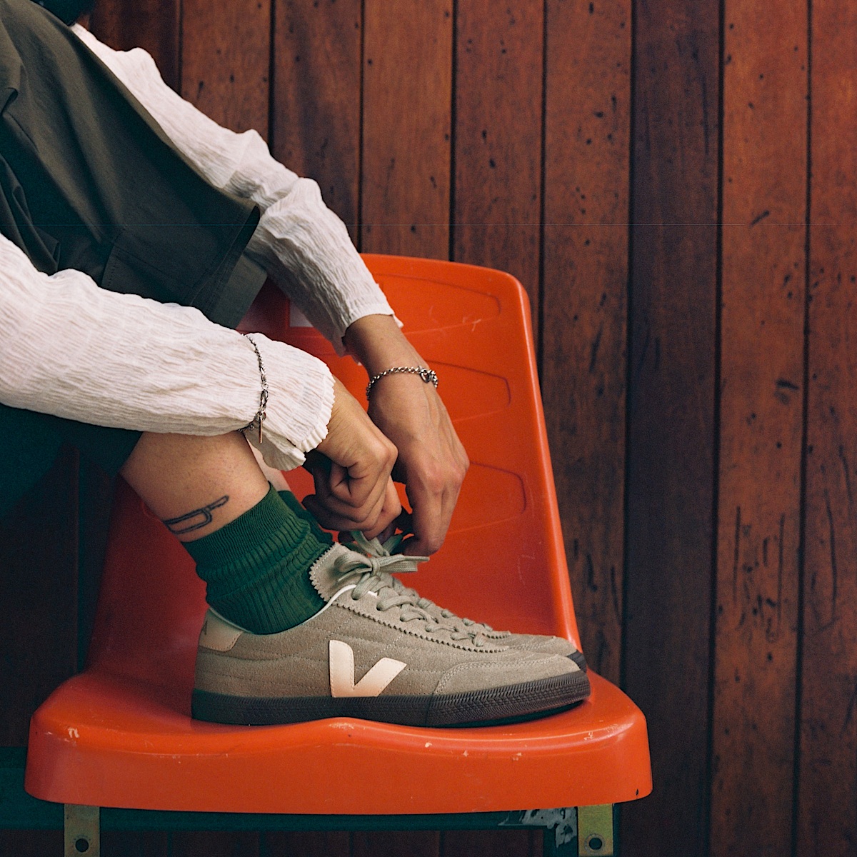 PANENKA SUEDE TAUPE PIERRE BARK | VEJA