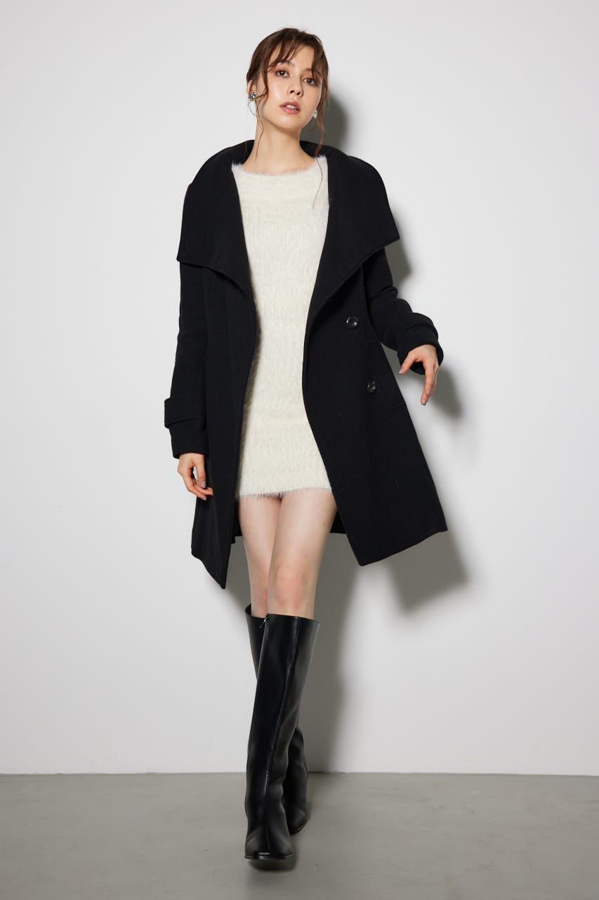 rienda | 【岡崎紗絵さん着用アイテム】オーバーネックシンデレラ