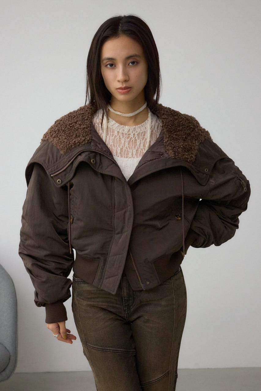 AZUL BY MOUSSY | N-2B フライトジャケット (ブルゾン ) |SHEL'TTER