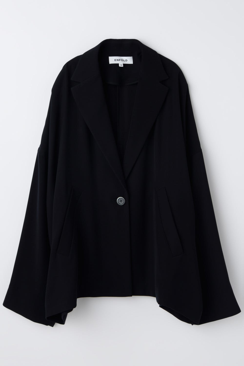 WIDE BOX TAILORED-JACKET｜36｜BLK｜JACKET｜ENFÖLD OFFICIAL ONLINE