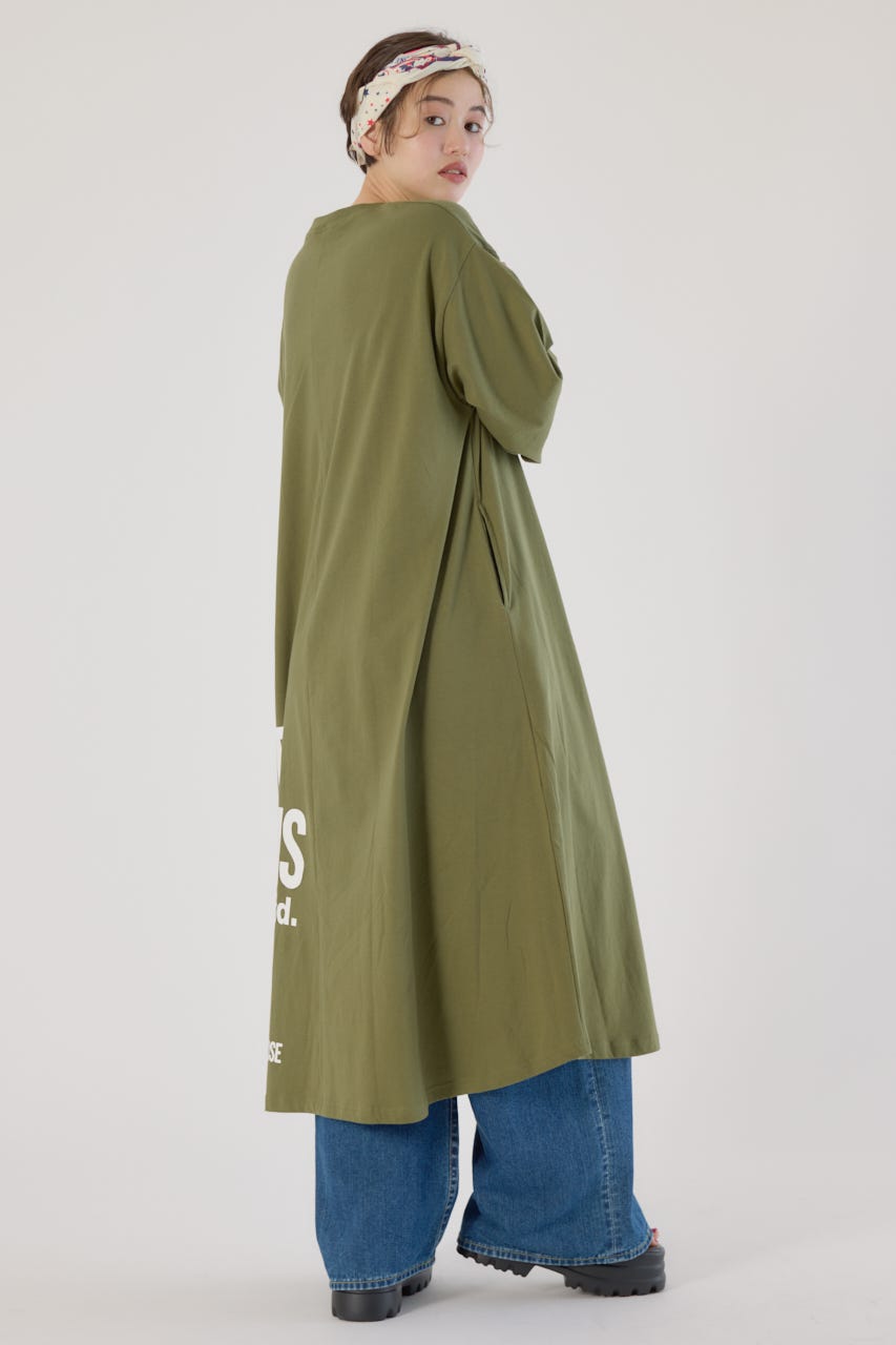 RODEO CROWNS WIDE BOWL | 7分丈袖マキシワンピース (ワンピース