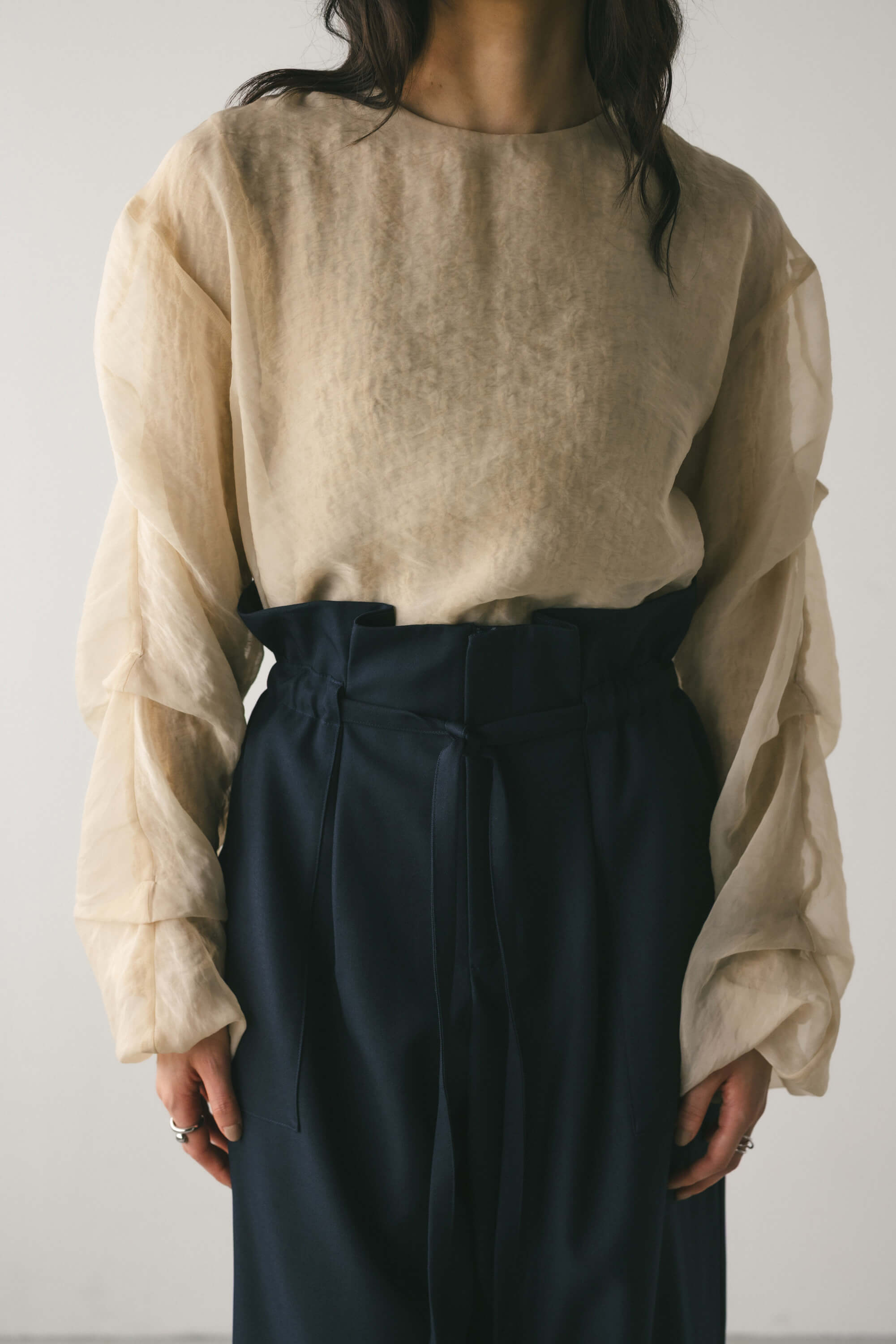 STYLEMIXER | シアーレイヤードトップ (シャツ・ブラウス ) |SHEL'TTER