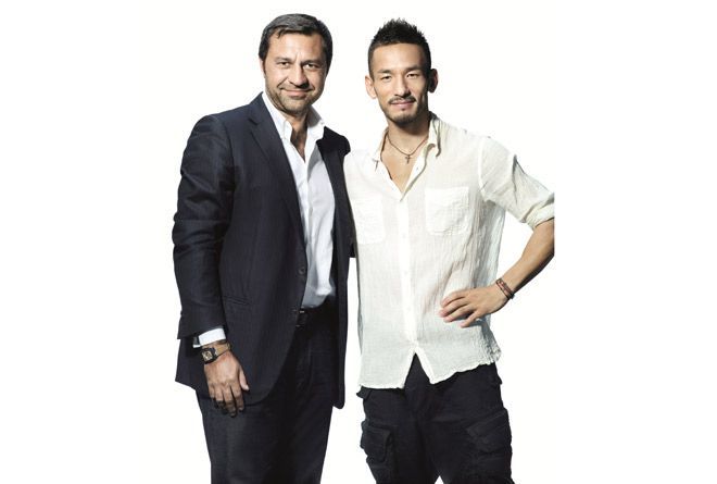 ダミアーニが中田英寿とコラボ！ チャリティコレクション