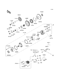 2013 Kawasaki NINJA ZX-10R (ZX1000JDF) Starter Motor | Babbitts