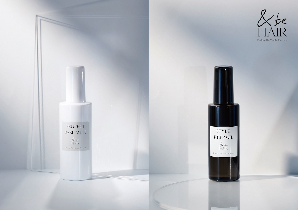 アンドビー」からブランド初のヘアミルクとヘアオイル アイスティーの