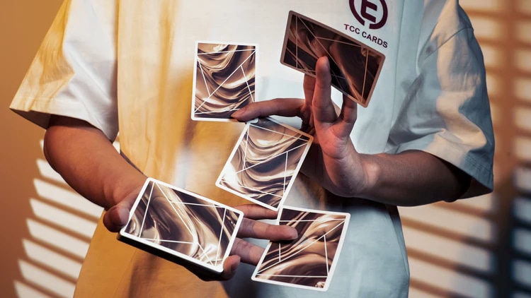 Flexible Mocha Mousse Playing Cards by TCC | X-Decks Playing Cards