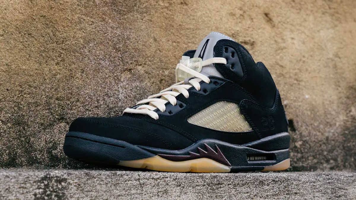 The A Ma Maniére x Air Jordan 5 'Dusk' is a properly turbo collab