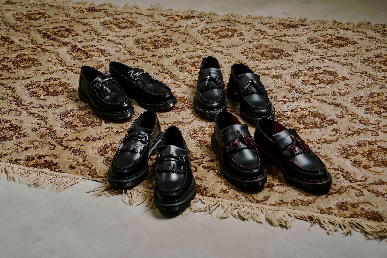 Dr. Martens Adrian エイドリアン厚底ローファー UKM5 ADRIAN タッセル