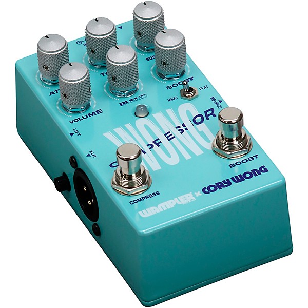 Wampler Cory Wong Compressor Effects Pedal Teal | Guitar Center