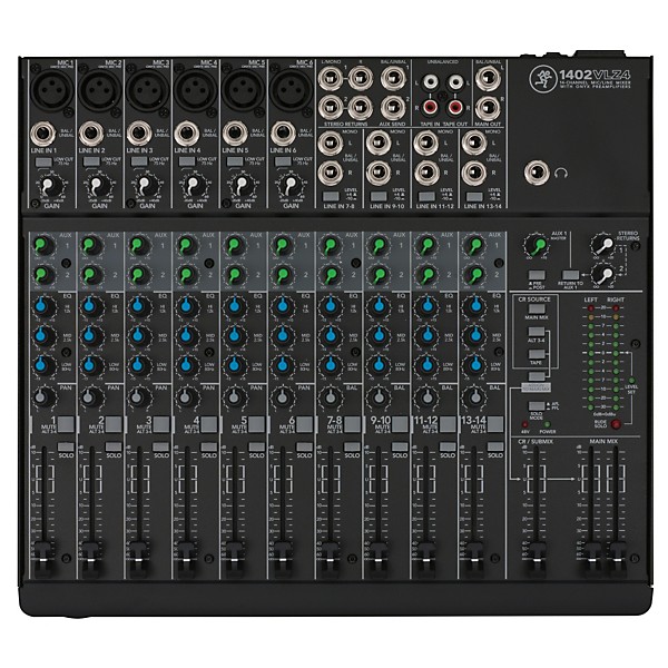 Mackie VLZ4 Series 1402VLZ4 14-Channel Compact Mixer | Guitar Center