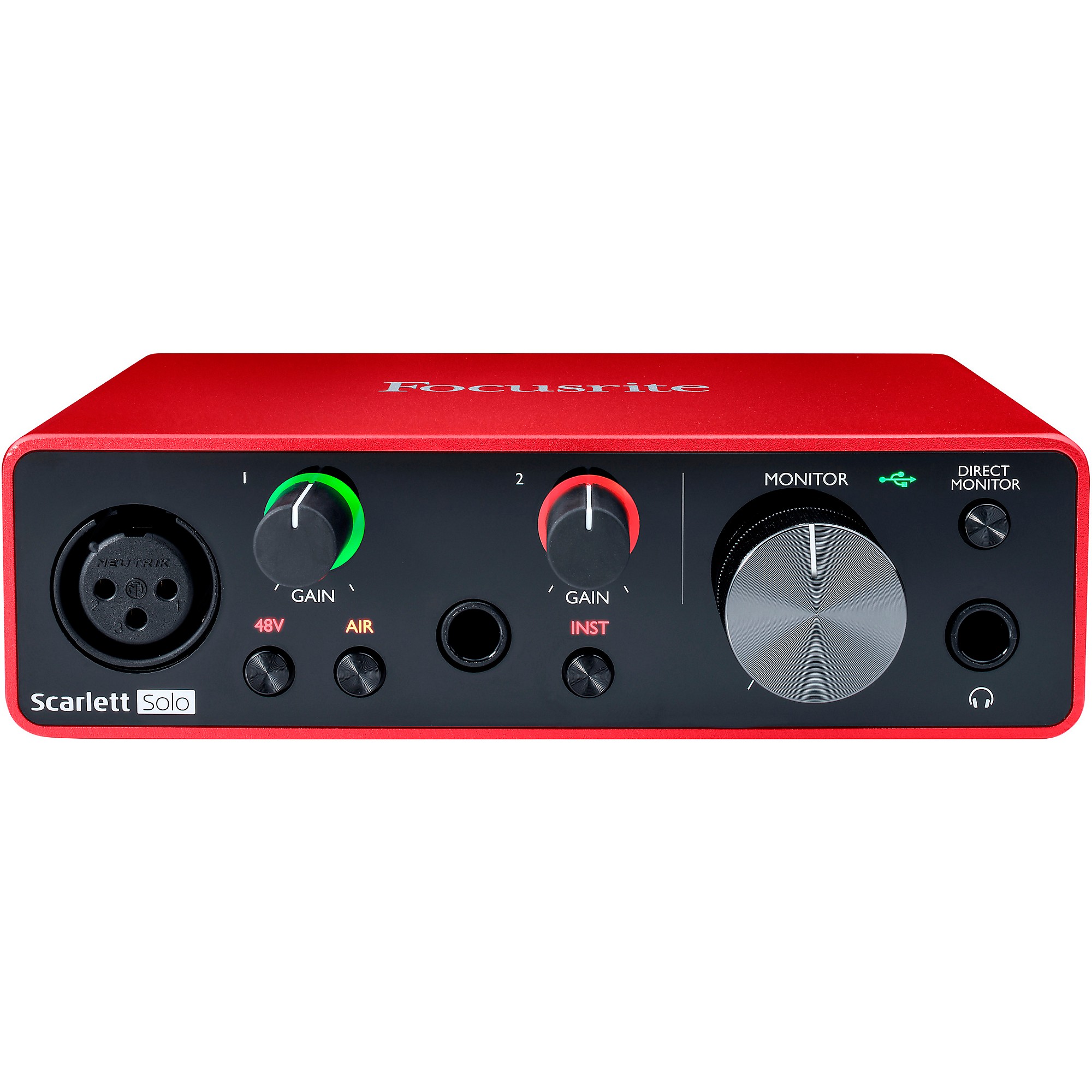 Focusrite Scarlett Solo USB Audio Interface Gen 3 | Guitar Center