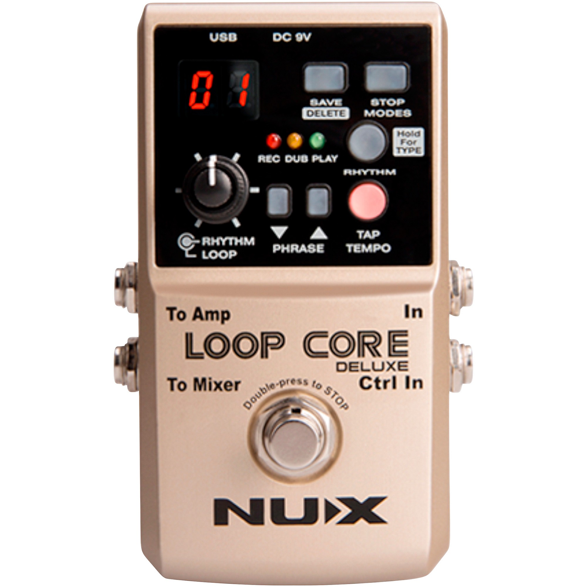 NUX Loop Core Deluxe Looper Pedal | Guitar Center