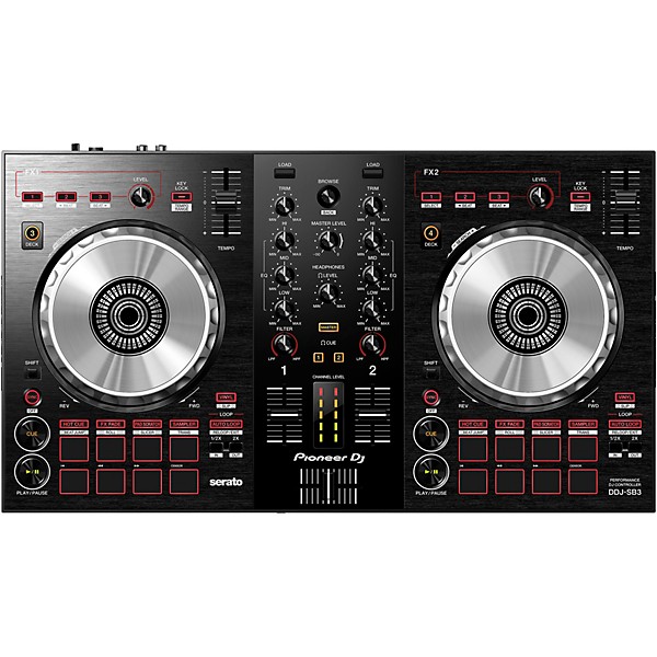 Open Box Pioneer DJ DDJ-SB3 Serato DJ Controller with Pad Scratch