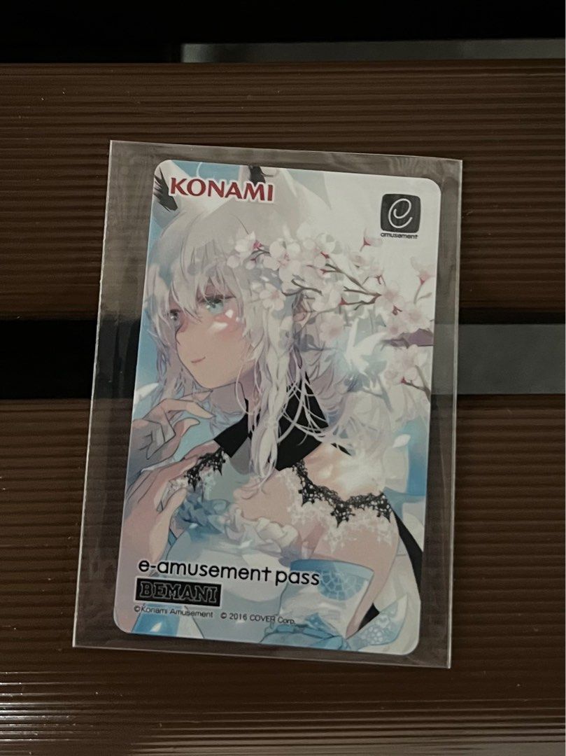 限定絵柄白上フブキ e-amusement pass SOUND VOLTEX