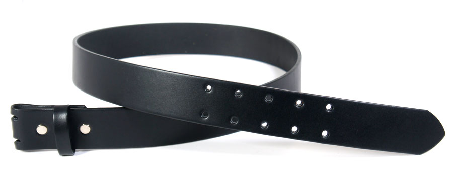 完成品ベルト＜ハーマンオーク・ブライドルレザー＞ダブルピン用・40S