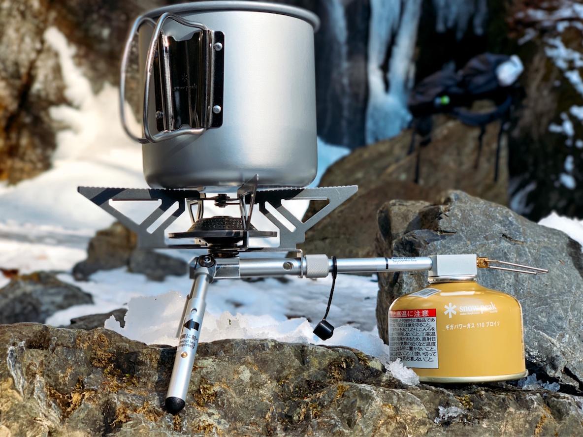 持ち運びラクすぎ。もはやスノーピークのこのバーナーさえあれば