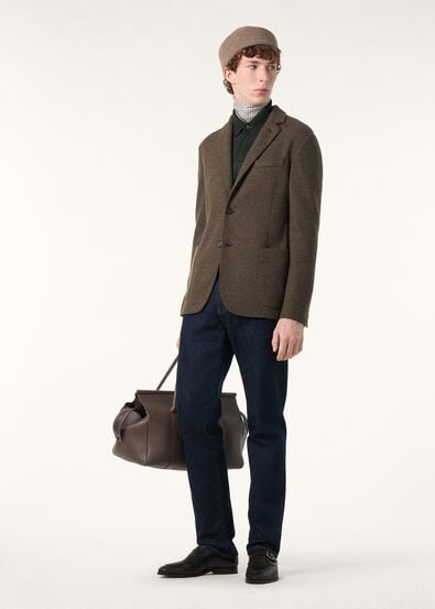 UNIVERSAL LANGUAGE 】×ロロピアーナ ジャケット 44-6D UNIVERSAL