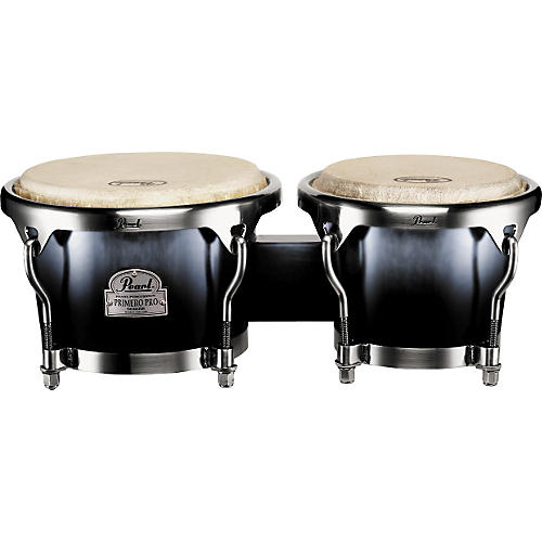 Pearl Primero Pro Oak Bongo Set Carbon Vapor | Musician's Friend
