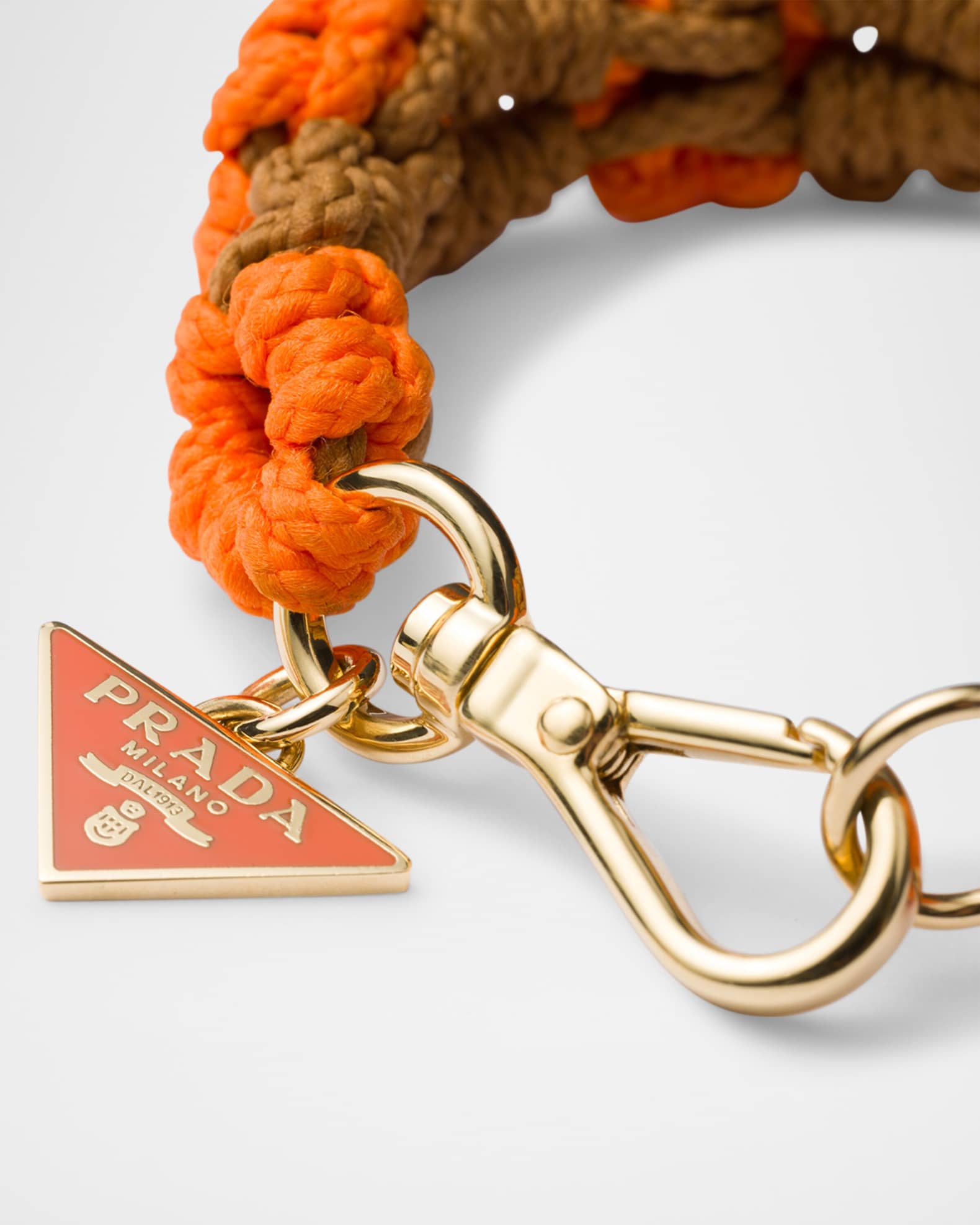 Prada Flower Braided Cord Bracelet | Neiman Marcus
